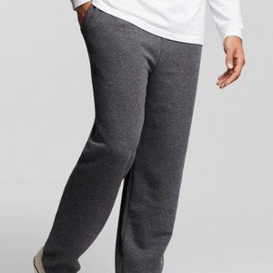 Hanes Premium Open Leg Fleece Pants